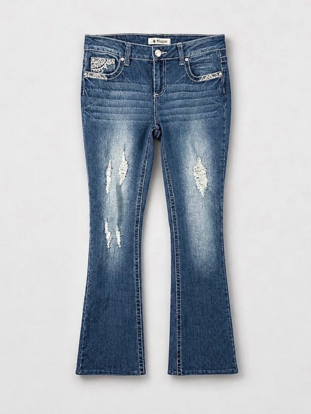 Love Nation Women's Bootcut Jeans Blue Size 8